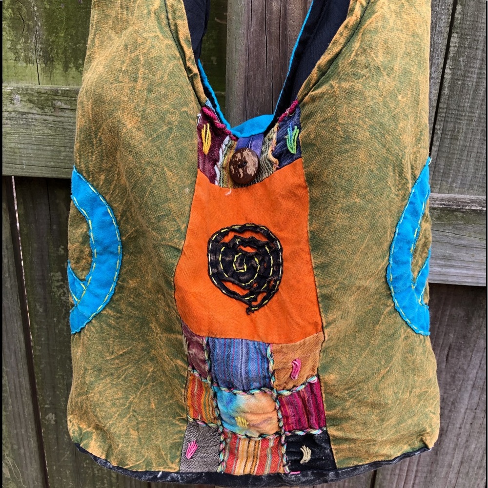 Patchwork Hobo Bag - image 2